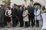 Gemeinsame Flaggenparade der Einsatzorganisationen